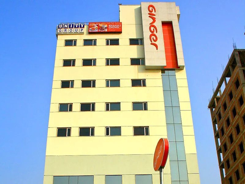 front view of ginger east delhi
