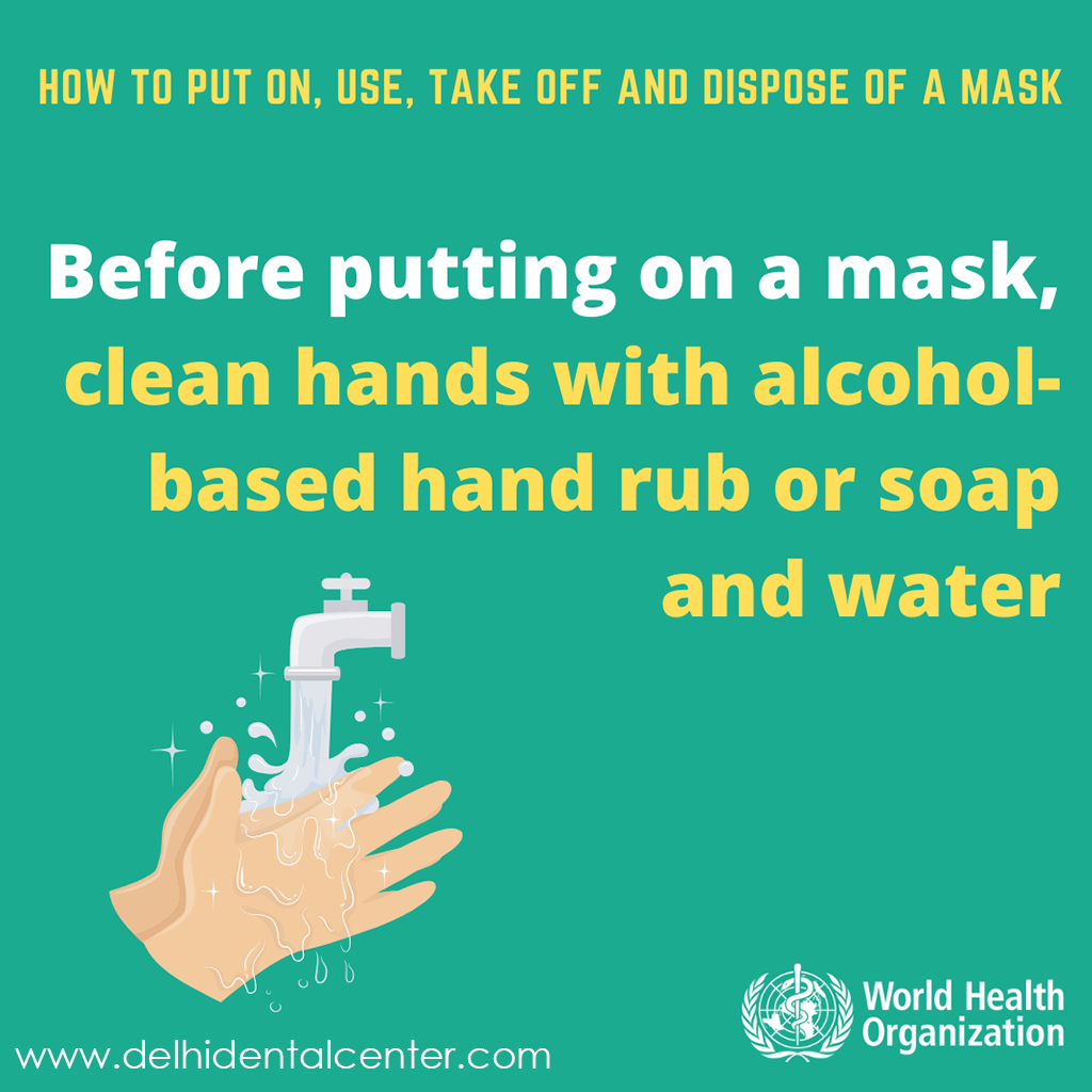 clean your hands facemask coronavirus covid19 Delhi India 1