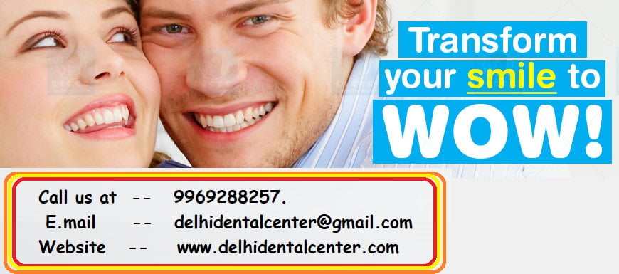 smile designing cosmetic dentistry treatment Delhi India promotion banner 1