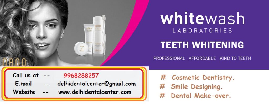 tooth whitening dental clinic in India Banner 2