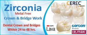 Same Day Zirconia Dental Crown Clinic in Delhi