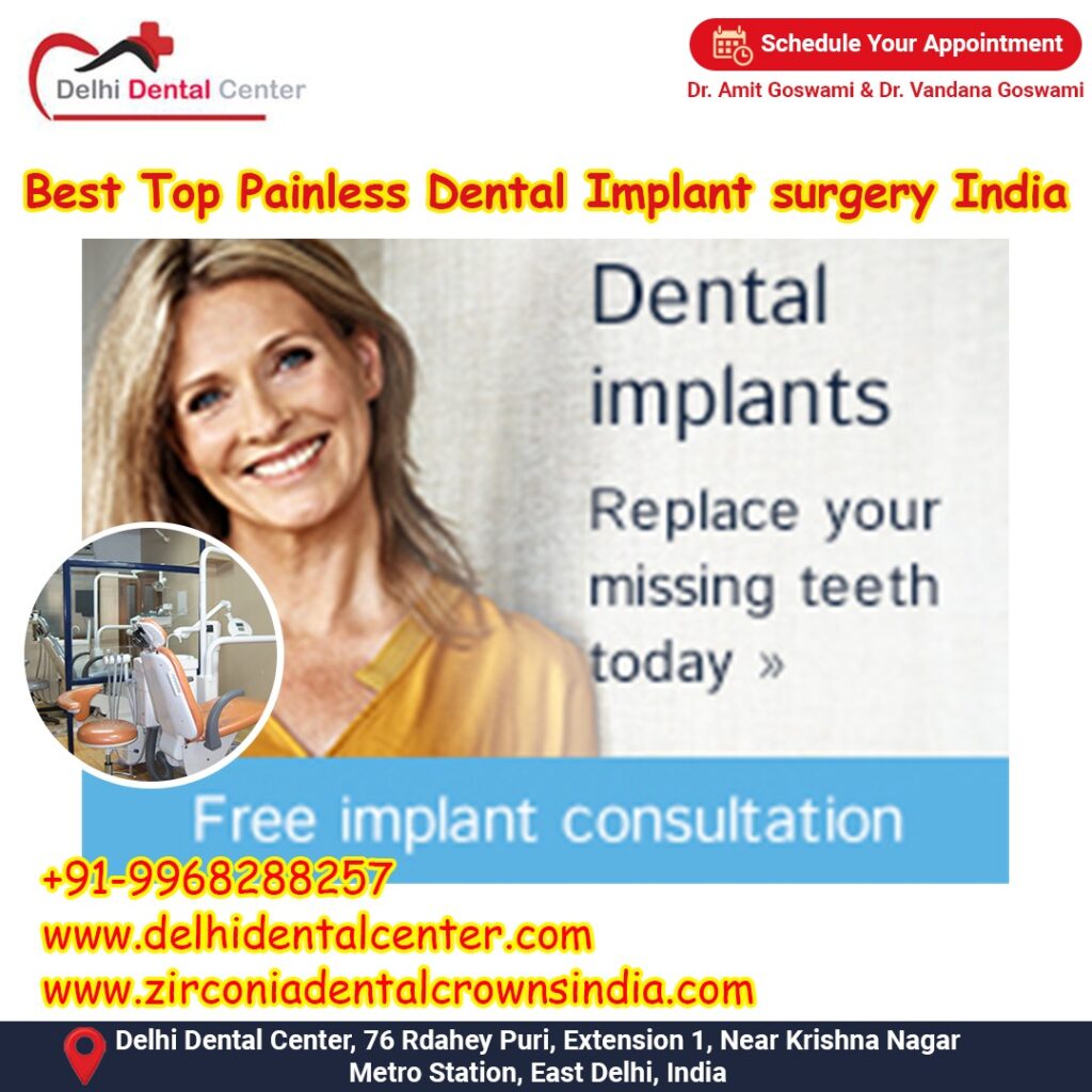 Best Top Full Mouth Dental Implant, Full Mouth Dental Implant Treatment Dentist Dental Clinic in India.