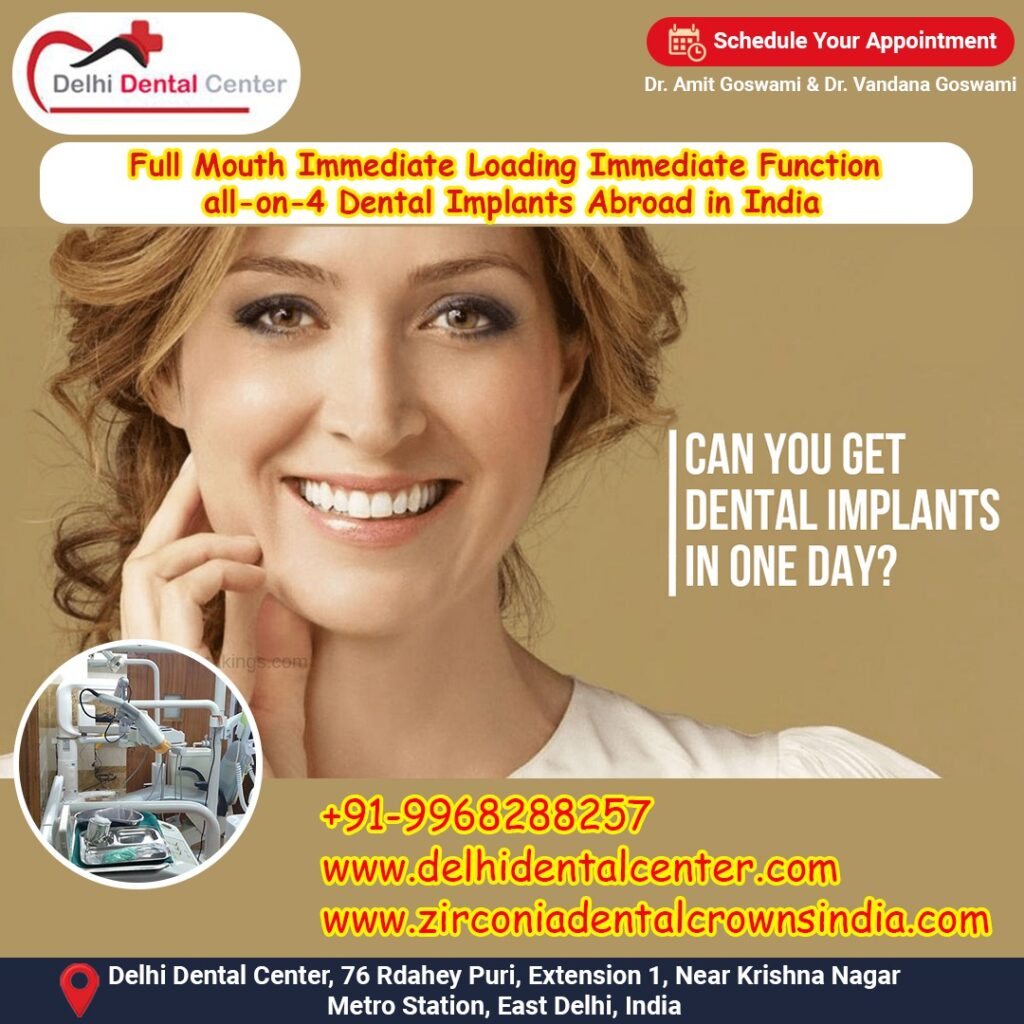 Best Top Full Mouth Dental Implant, Best Price Low Cost Cheap Dental Implants in India